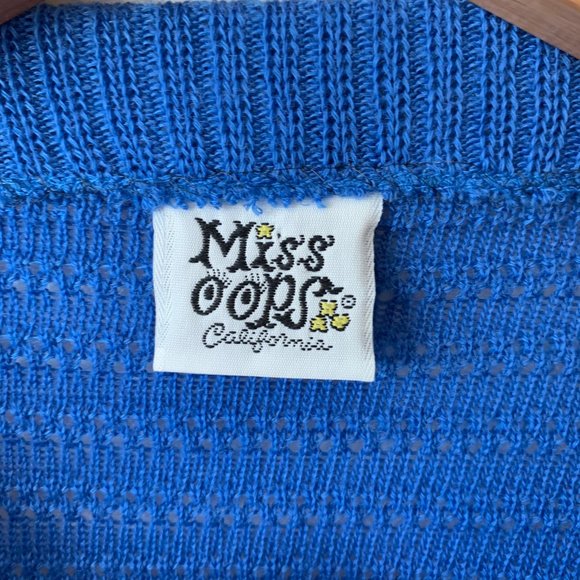 Vintage 80s Puff Sleeve Sweater - Picture 2 of 5